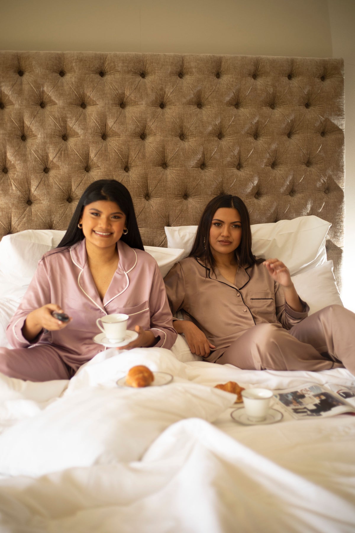 Rose Quartz — Luxury Satin Sleepwear