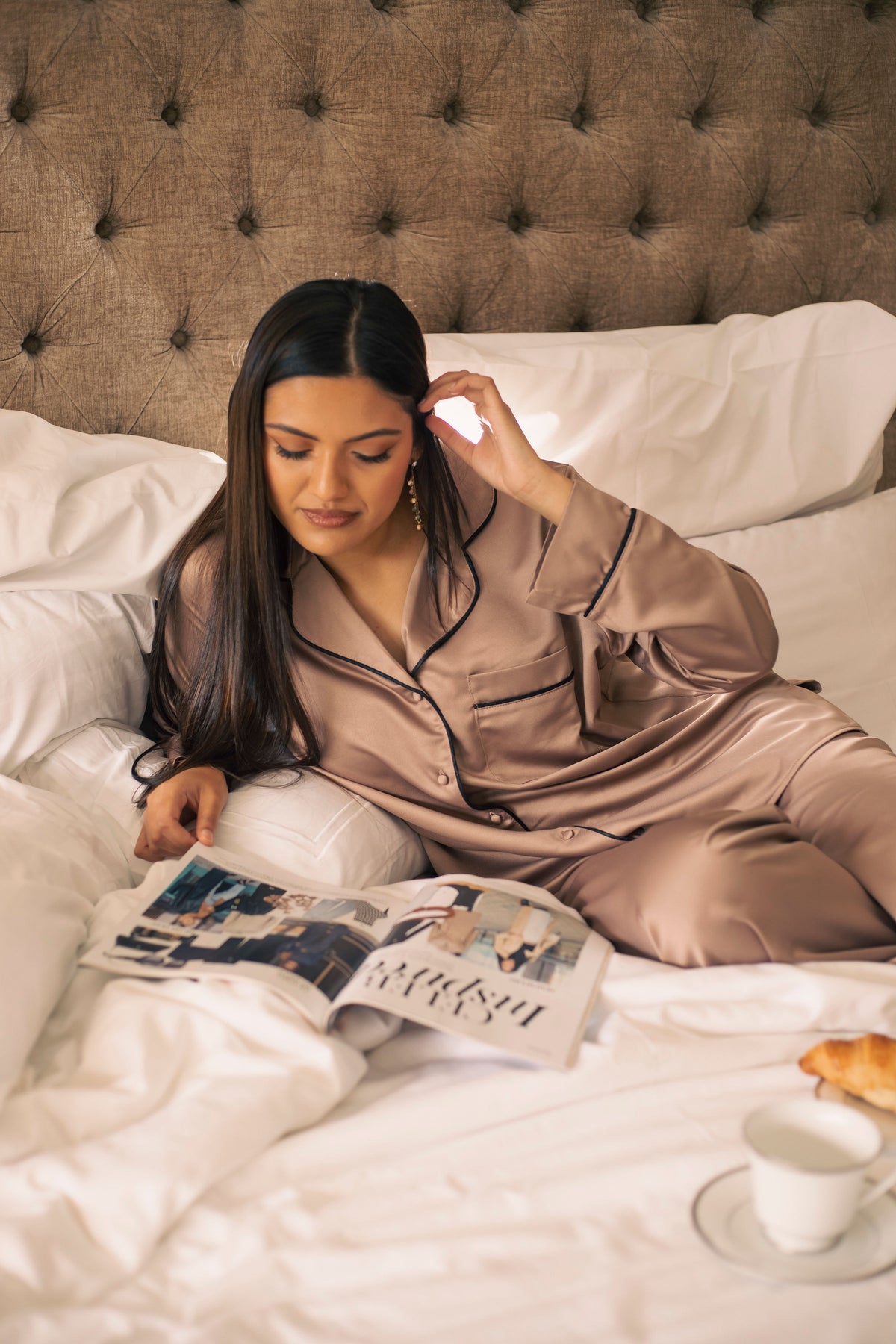 Soft Blush | Luxury Satin Sleepwear