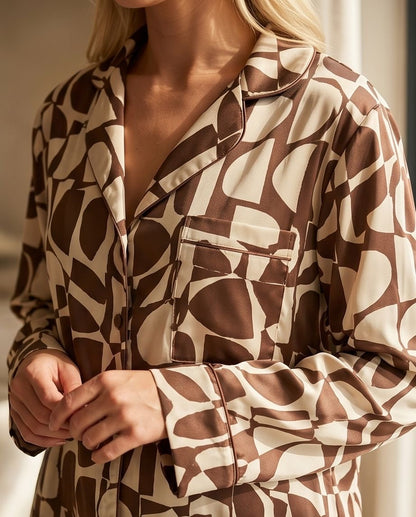 Mosaic Satin Set